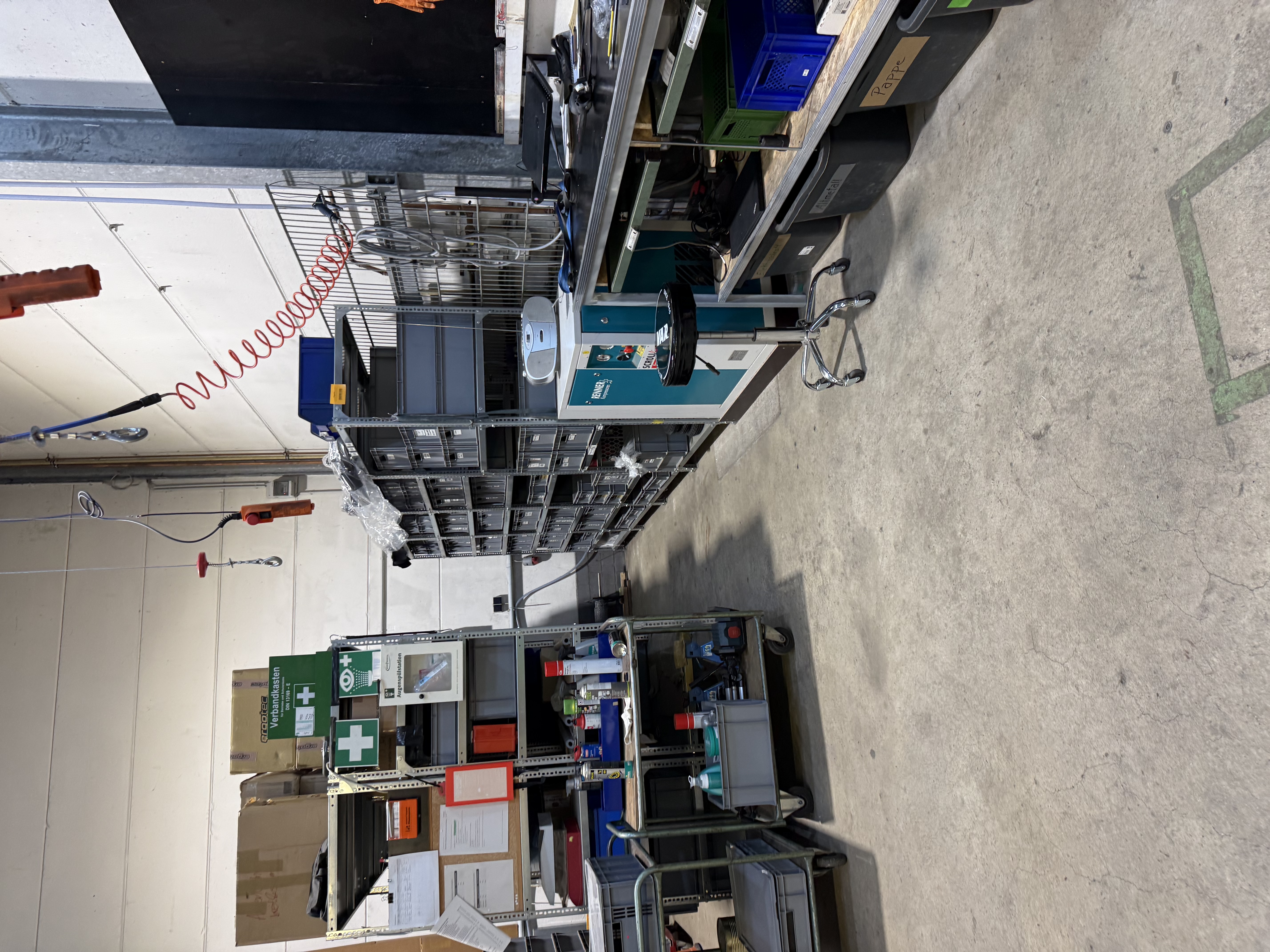 Mechaniker bei der Arbeit