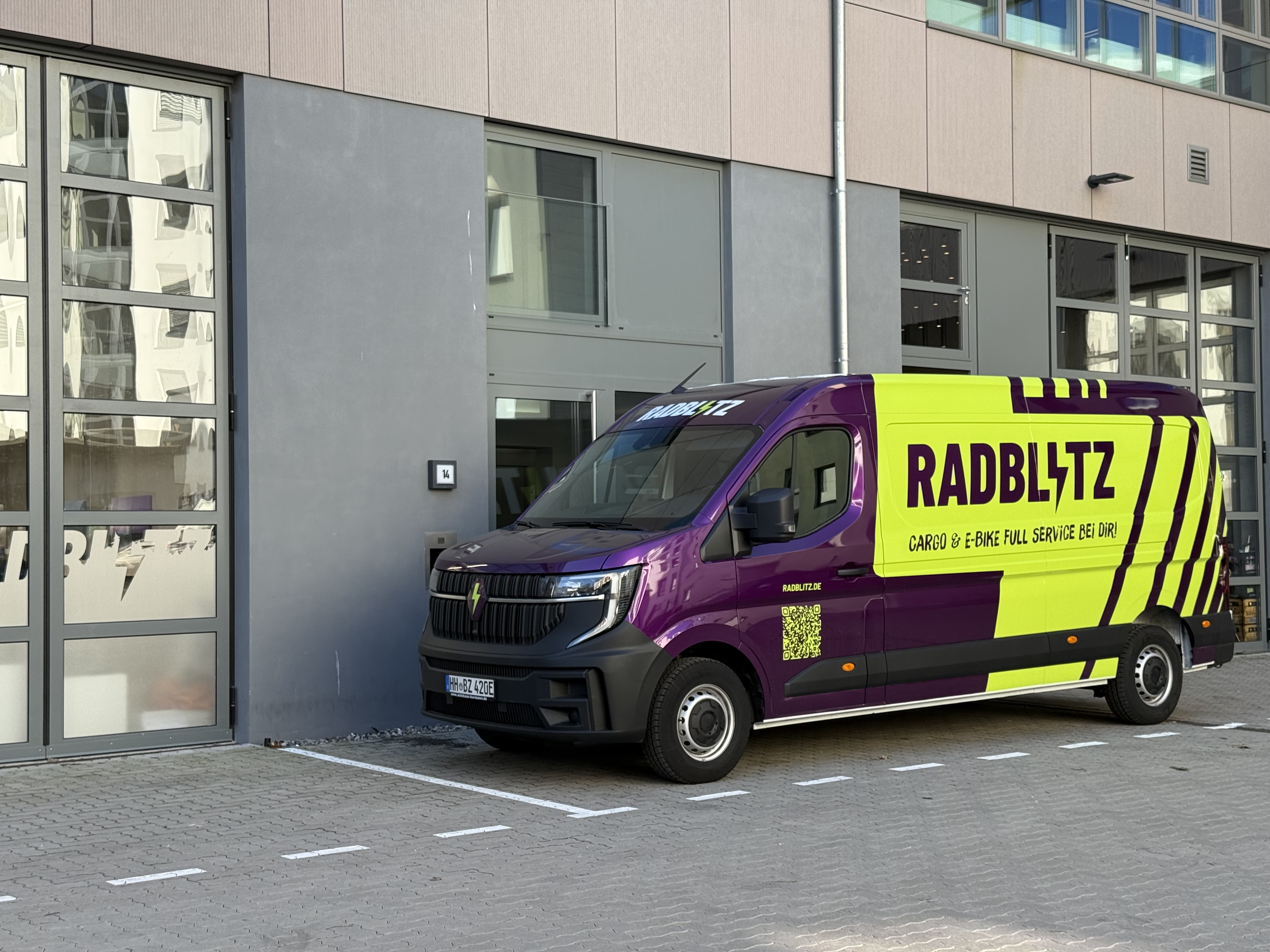 Radblitz mobiler Service Van